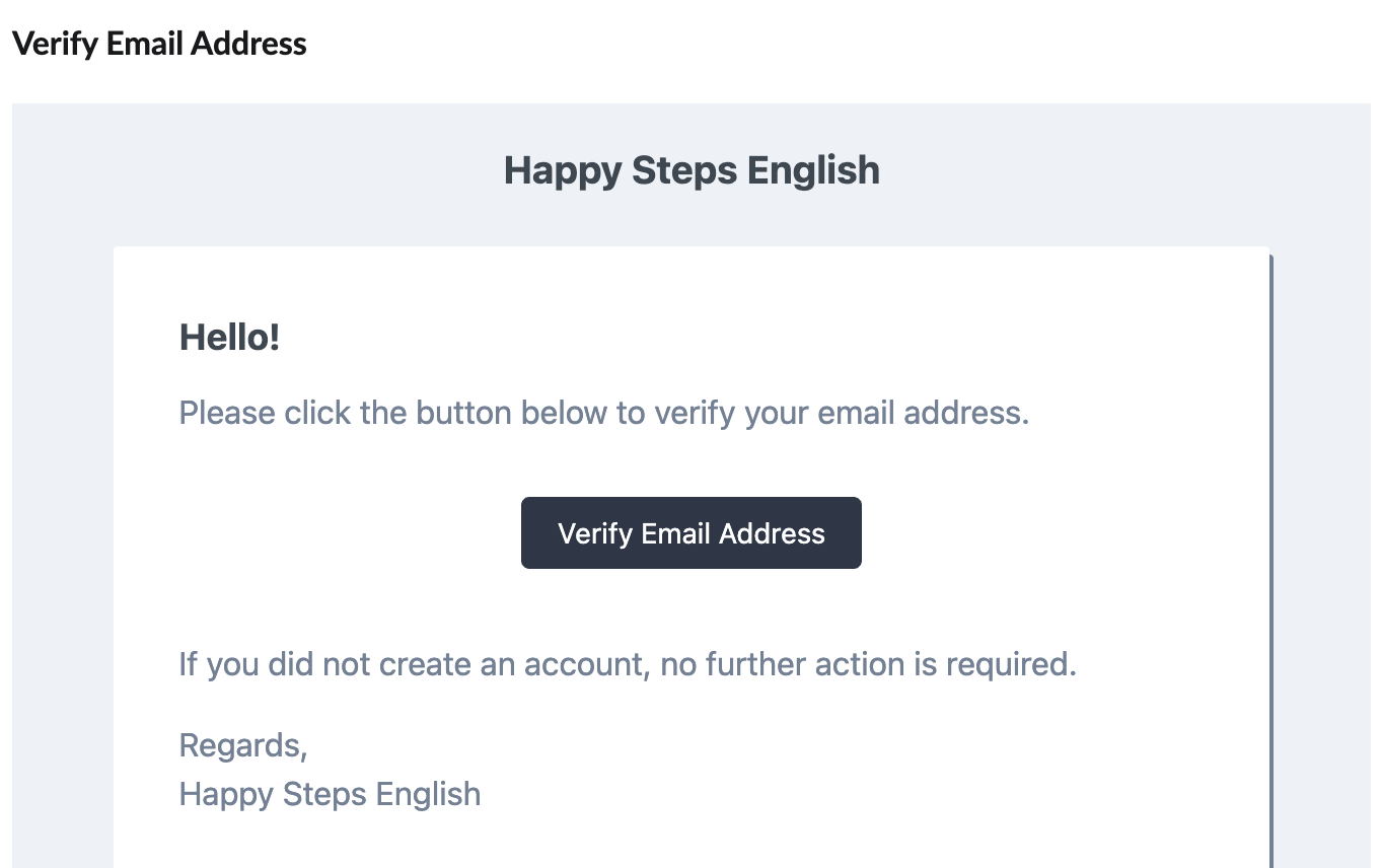 Verify Email